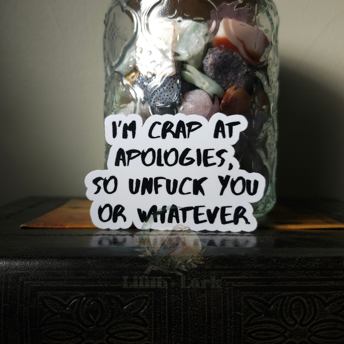 I'm Crap At Apologies